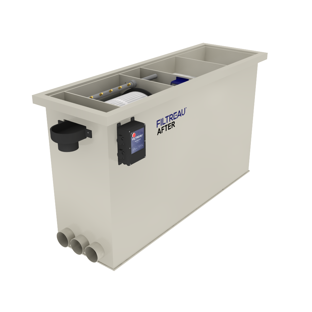 Filtreau combi-AFTER incl. UVC (Pumpfed) incl. rinsepump