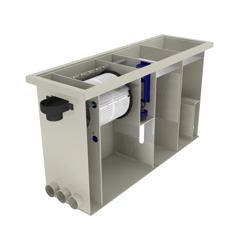 Filtreau combi-AFTER incl. UVC (Pumpfed) incl. rinsepump - Afbeelding 2