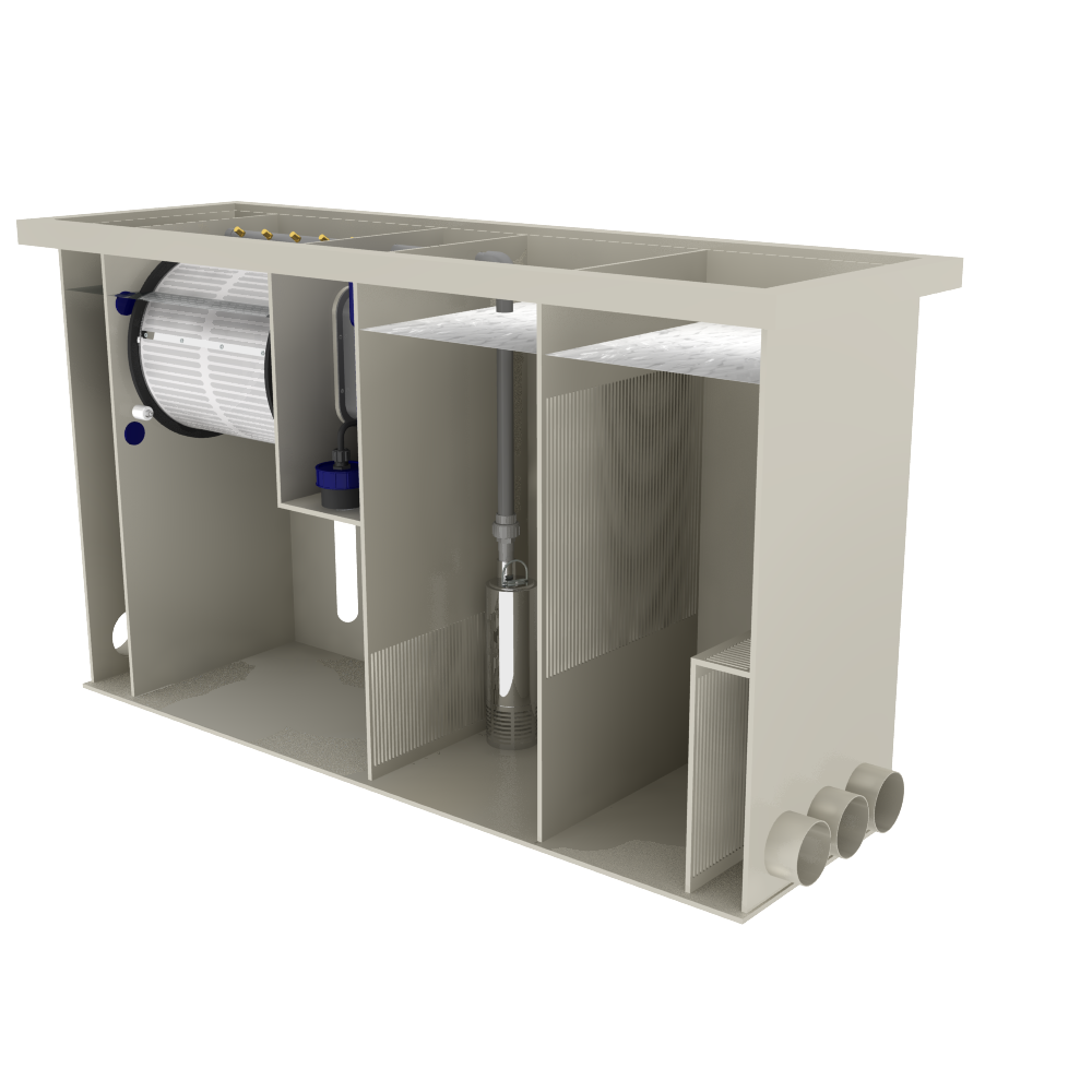 Filtreau combi-AFTER incl. UVC (Pumpfed) incl. rinsepump - Afbeelding 3