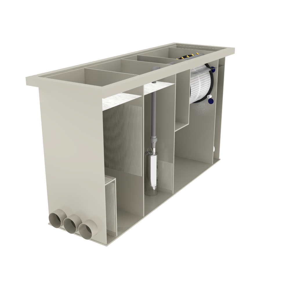 Filtreau combi-AFTER incl. UVC (Pumpfed) incl. rinsepump - Afbeelding 6