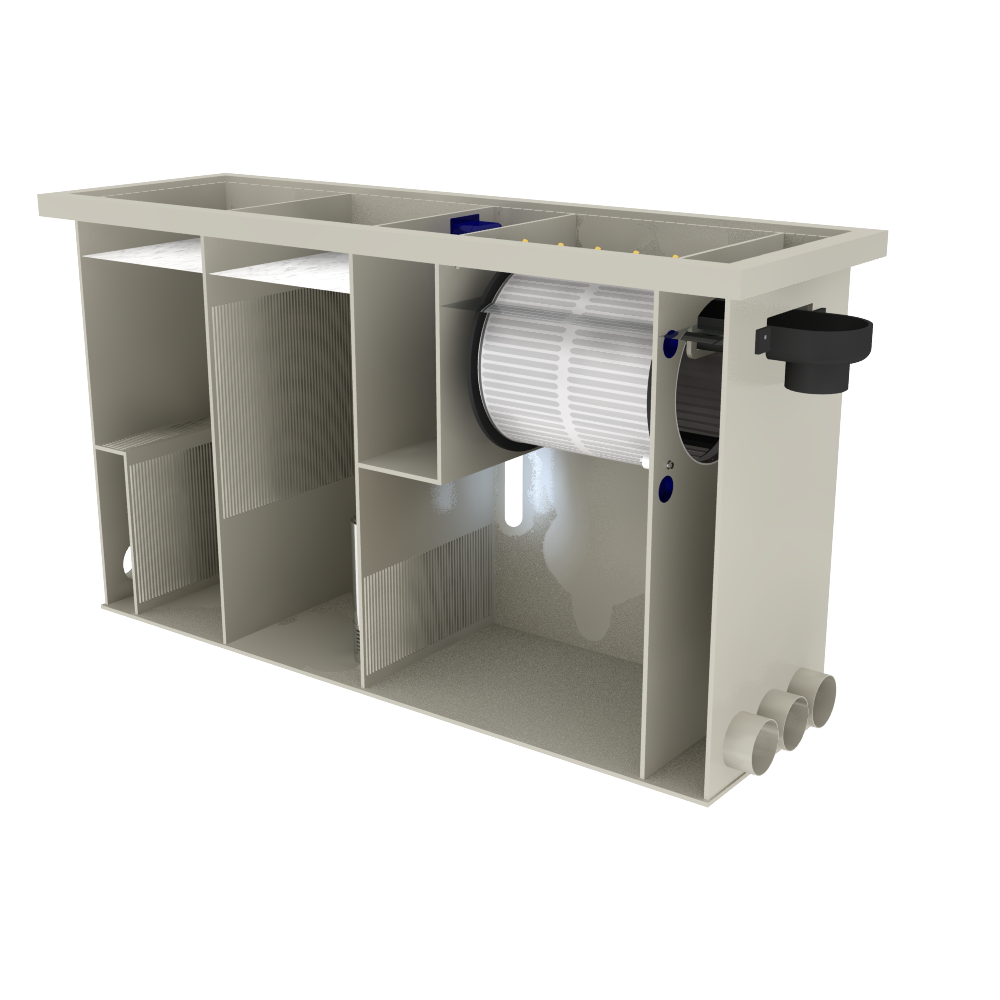 Filtreau combi-AFTER incl. UVC (Pumpfed) incl. rinsepump - Afbeelding 7