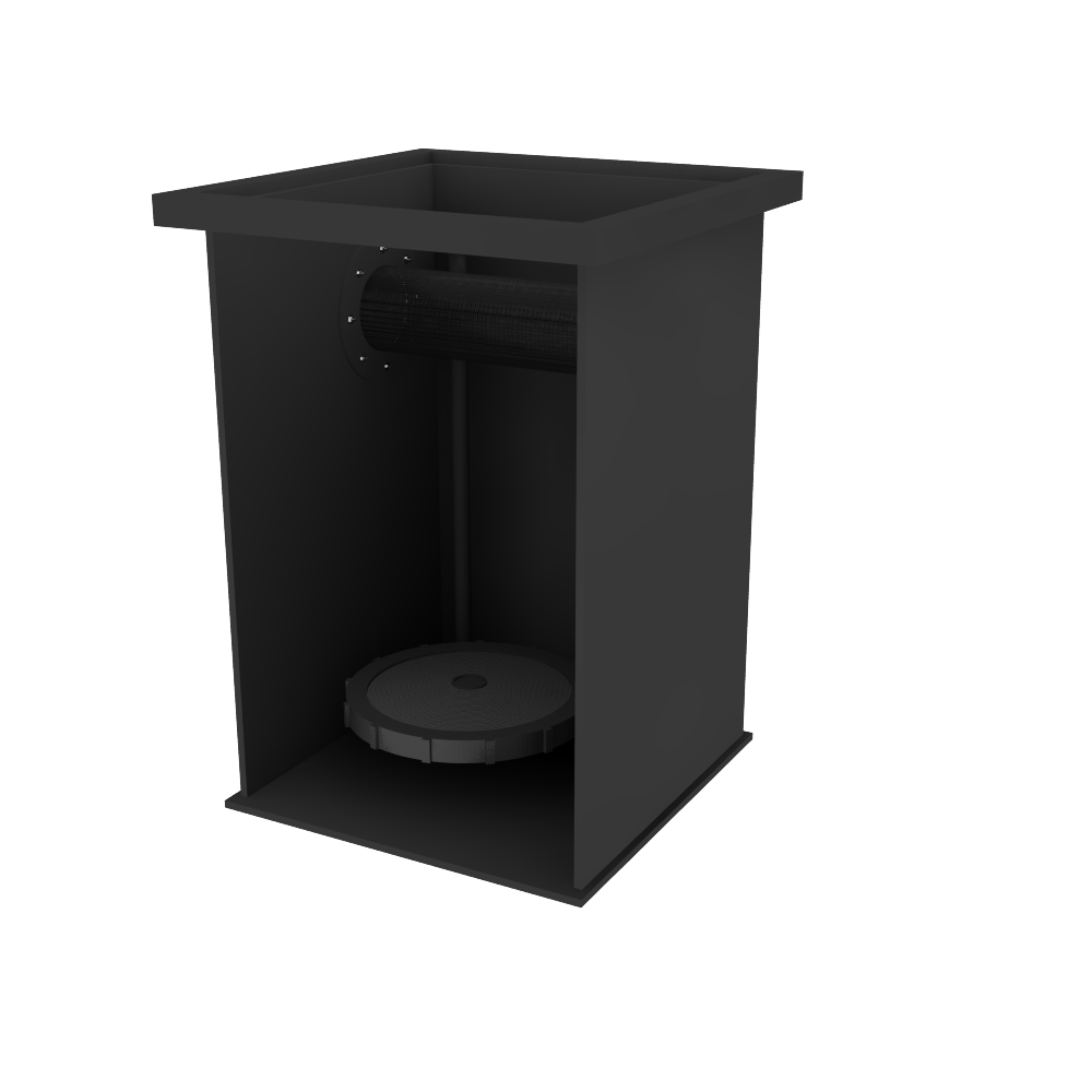 Filtreau moving-bed filter 190L PE - Afbeelding 3