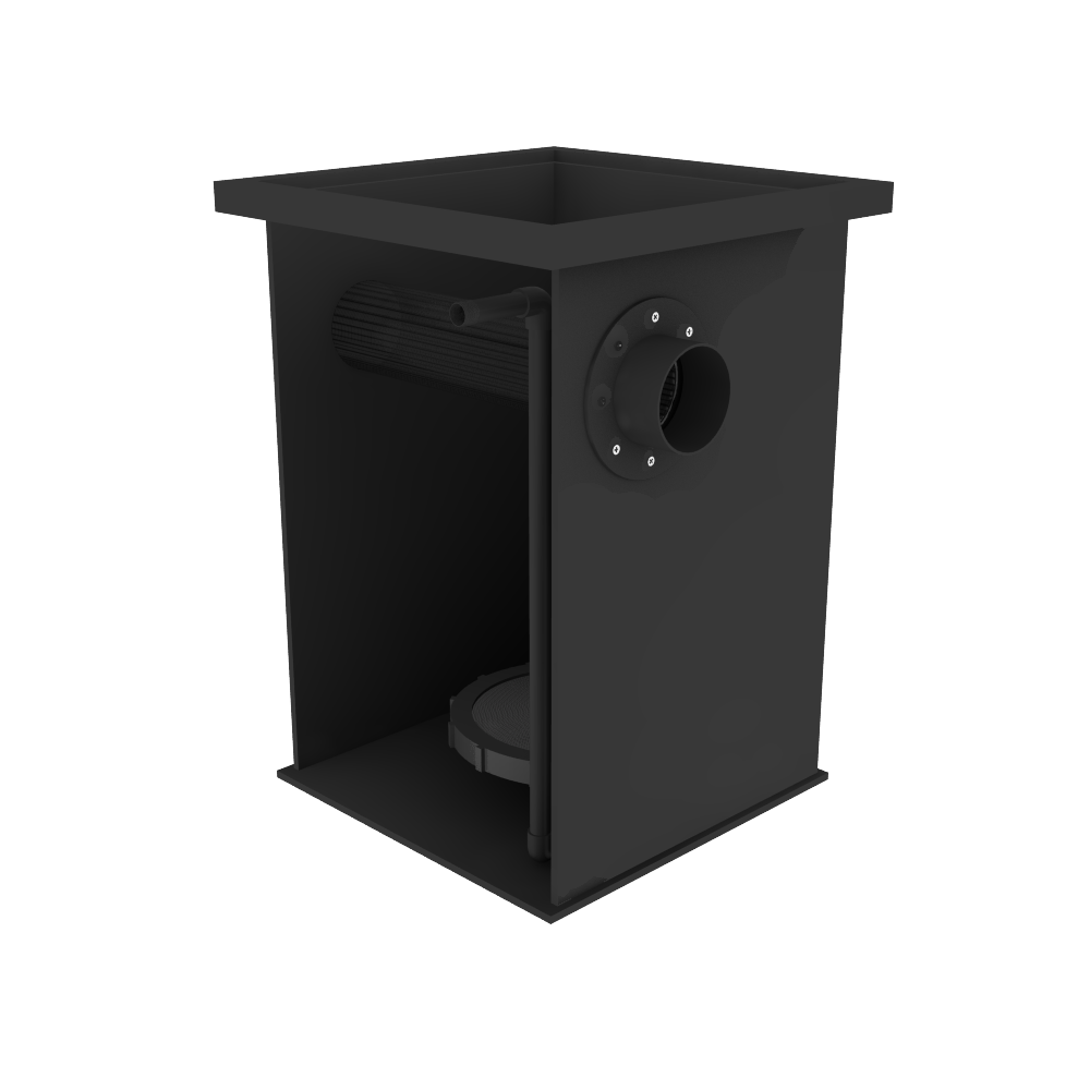 Filtreau moving-bed filter 190L PE - Afbeelding 5