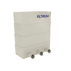 Trickle filter 110 mm outlet