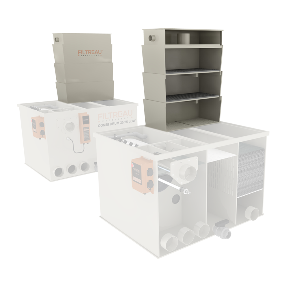 TRICKLE VOOR COMBI DRUM 20/25 LOW