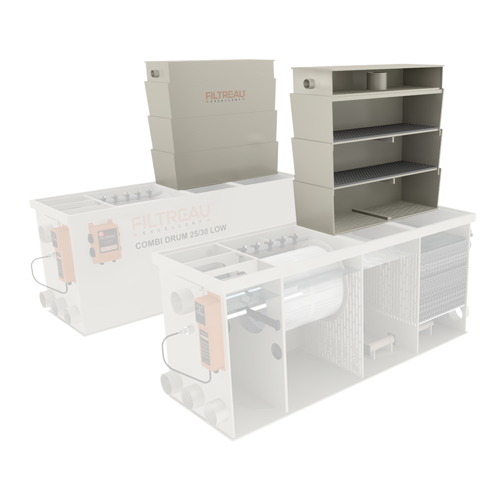 TRICKLE VOOR COMBI DRUM 25/30 Low In Line