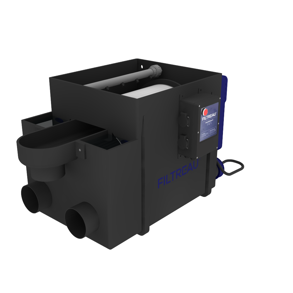 Filtreau Drum-Filter incl. UVC (Pump-fed)