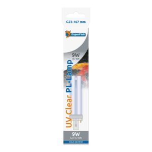 Superfish uv PL lamp 9w G23 167mm